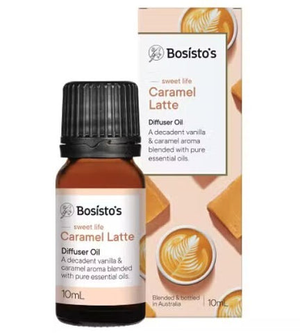Bosisto's Caramel Latte Diffuser Oil 10ml