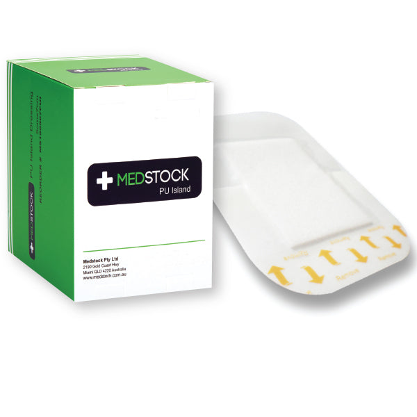 Medstock Tranparent Island Dressing 10cm x 12cm (Box of 50)