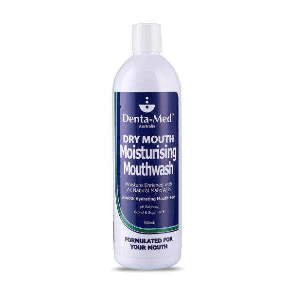 Denta-Med Dry Mouth Moisturising Mouthwash 500mL