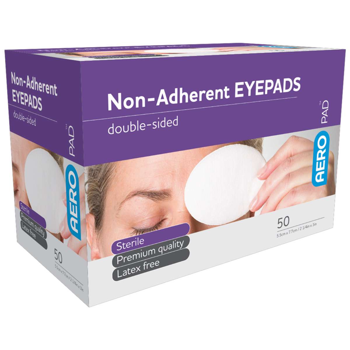 Aero Eye Pad 5.5x7.7cm Singular Eye Pad
