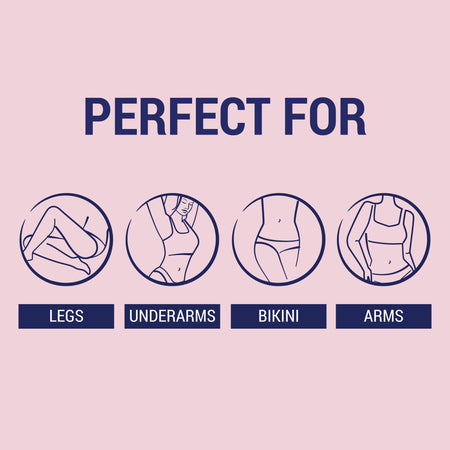 Nair Bladeless Shave Rosewater 142g