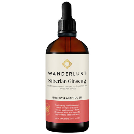 Wanderlust Siberian Ginseng Drops 140ml