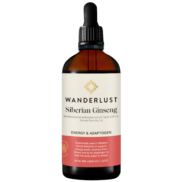 Wanderlust Siberian Ginseng Drops 140ml