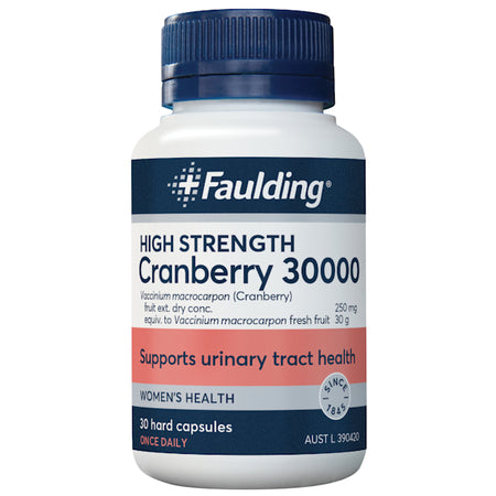 Faulding High Strength Cranberry 30000 mg Capsules 30
