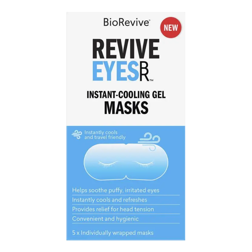 Biorevive Cooling Gel Eye Mask 5 Pack