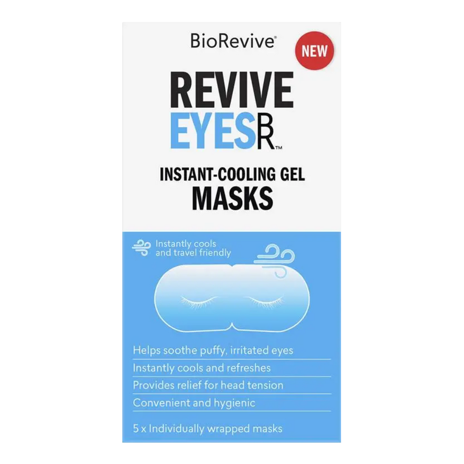 Biorevive Cooling Gel Eye Mask 5 Pack