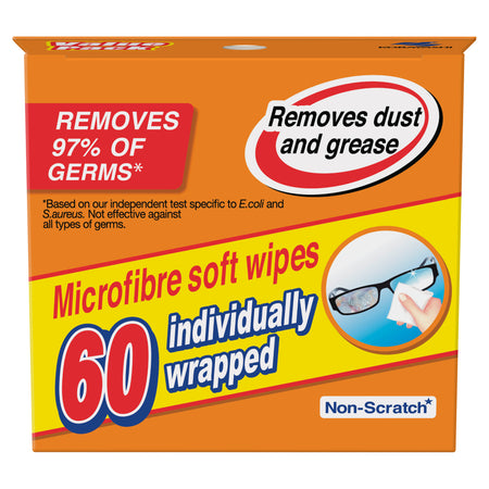 Clearwipe Lens Cleaner 60 Wipes