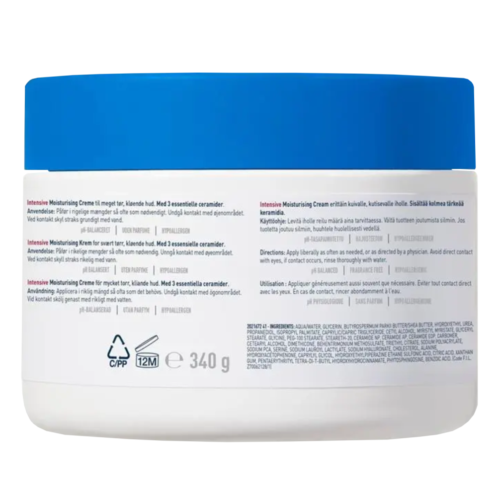 CeraVe Intensive Moisturising Cream 340g