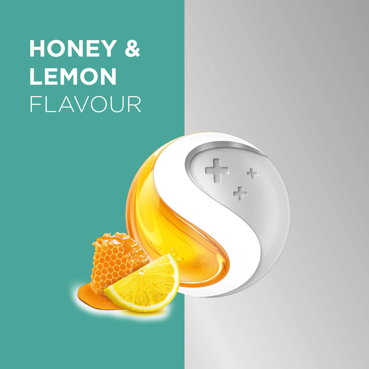 Strepsils Herbal Chesty Cough Honey Lemon Flavour 16 Lozenges