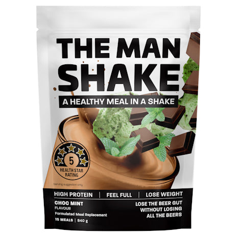 The Man Shake CHOC MINT 840g