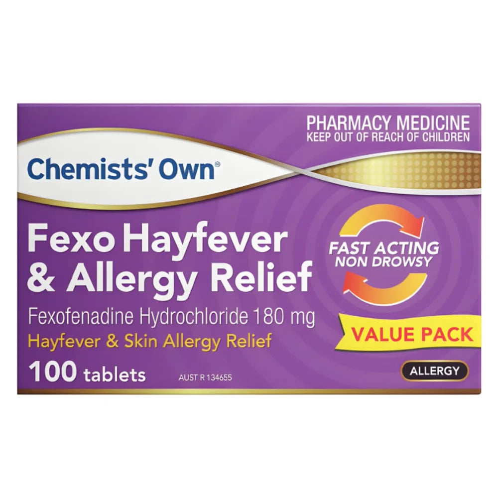 Chemists' Own Fexo 180mg 100 Tabs