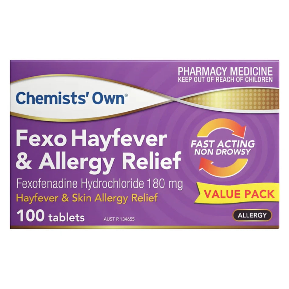 Chemists' Own Fexo 180mg 100 Tabs