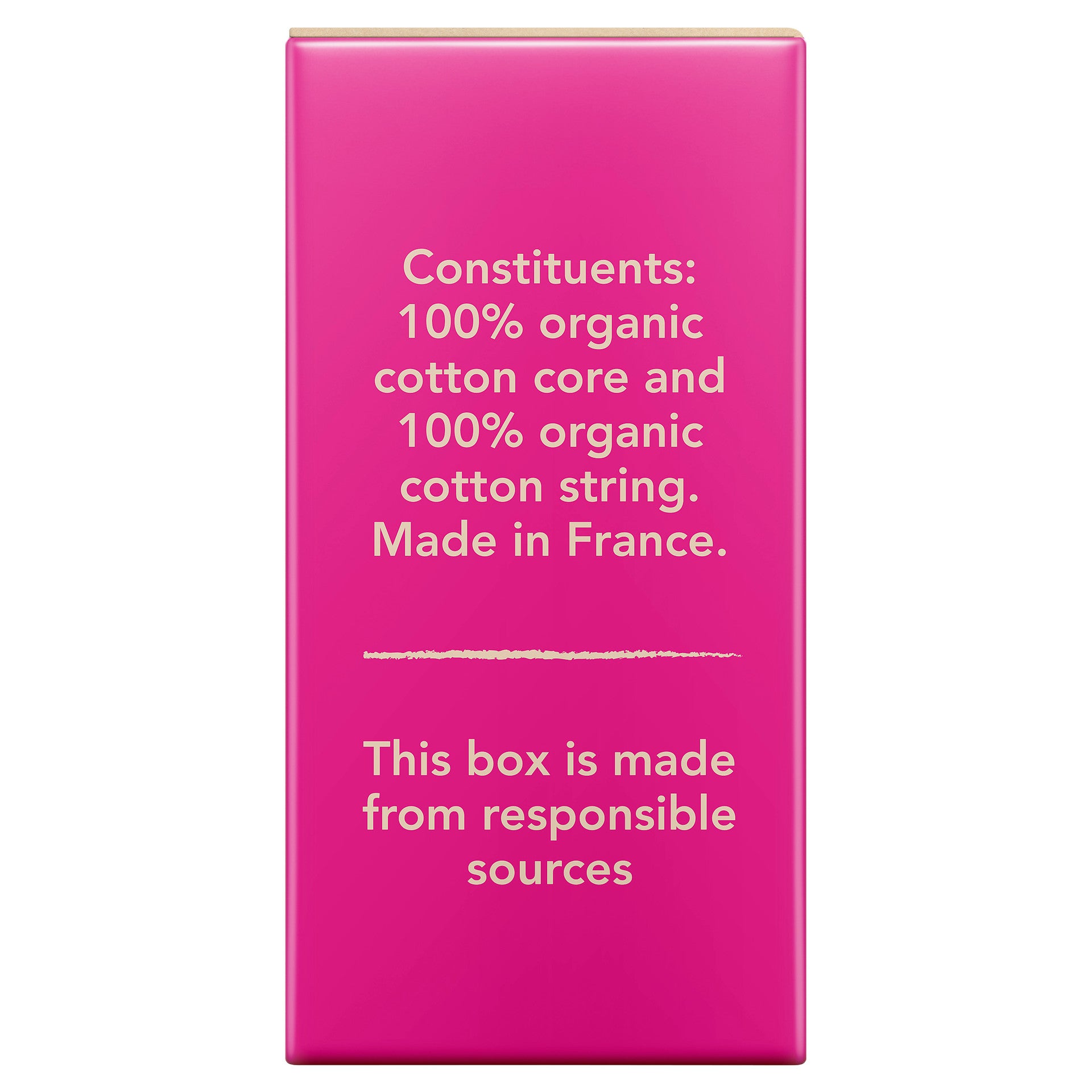 Carefree Organics Regular Tampons 16