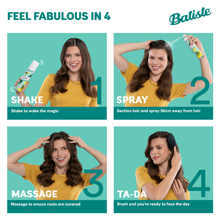 Batiste 24H Fresh Dry Shampoo 200ml