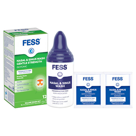 Fess Nasal&Sinus Wash Starter Kit Gent 12