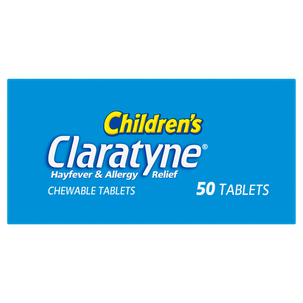 Claratyne Childrens Grape 50 Chewable Tablets