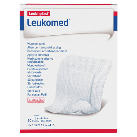 Leuko Leukomed Sterile Post-op 8cm X 10cm 1 Each x 50