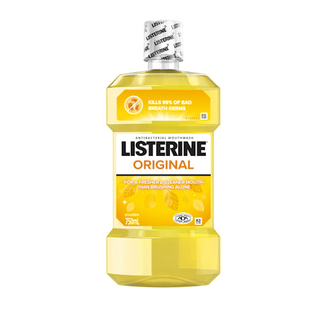LISTERINE ORIGINAL Mouthwash 750ML