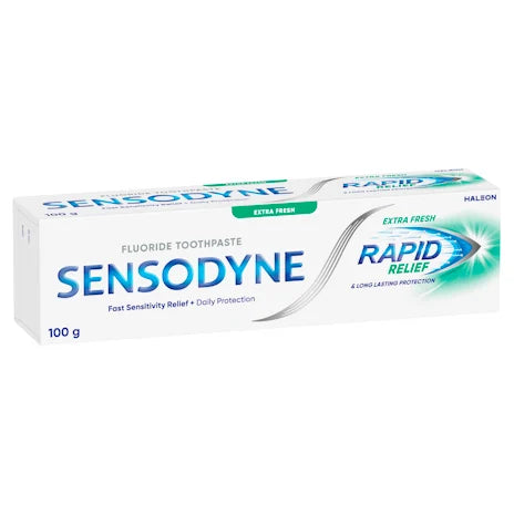 Sensodyne Sensitive Teeth Pain Rapid Relief Extra Fresh Toothpaste 100g