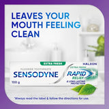Sensodyne Sensitive Teeth Pain Rapid Relief Extra Fresh Toothpaste 100g