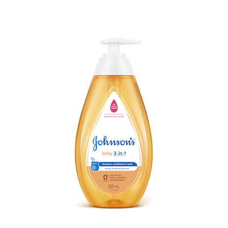 Johnson's Baby Shampoo Plus Conditioner 500ml