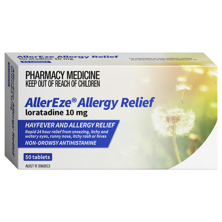Allereze 10mg 50 Tablets S2