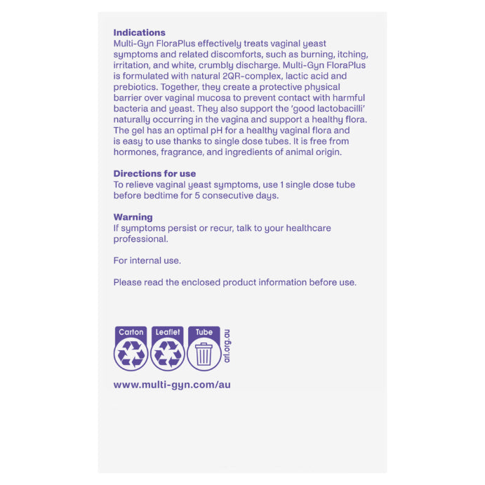 Multigyn Floraplus 5 X 5ml