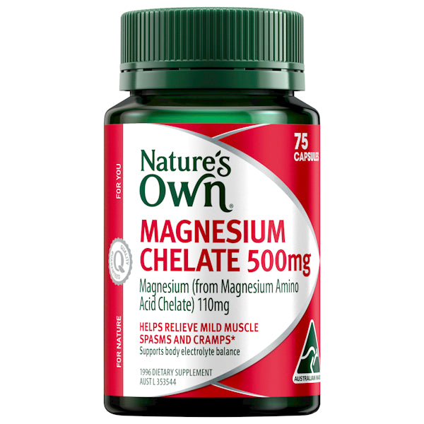 Natures Own Magnesium 75Pk