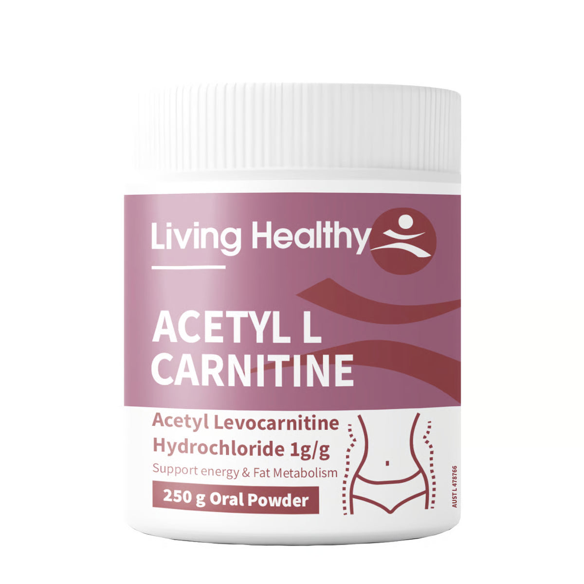 Living Healthy Acetyl L-Carnitine Powder 250g
