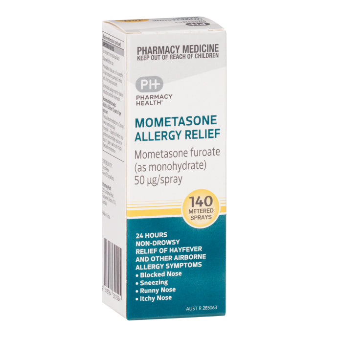 Pharmacy Health Mometasone Allergy Relief 50mcg 140 Sprays