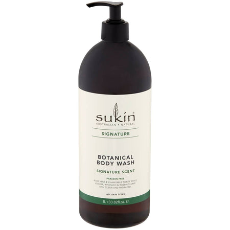 Sukin Signature Scent Botanical Body Wash Pump 1l