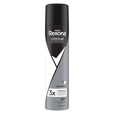 Rexona Men Clinical Protection Antiperspirant Deodorant Invisible180ml