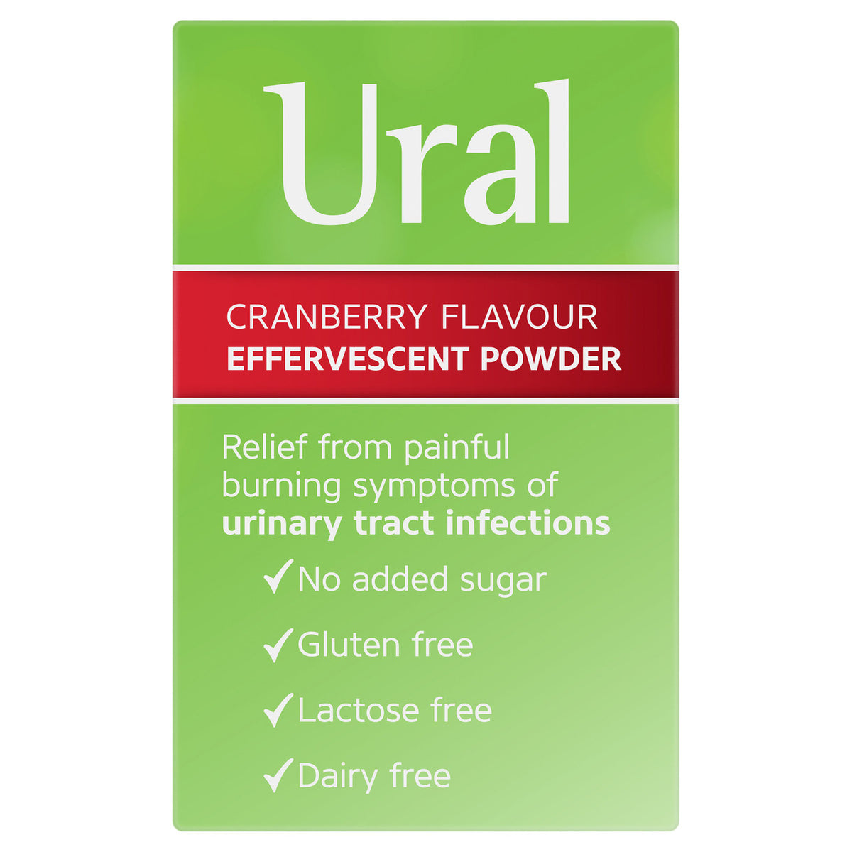 Ural Cranberry Effervescent 28 Sachets Pack