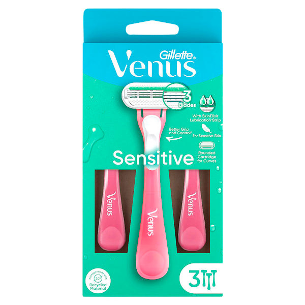 Gillette Venus Sensitive Disposable Razors 3 Pack
