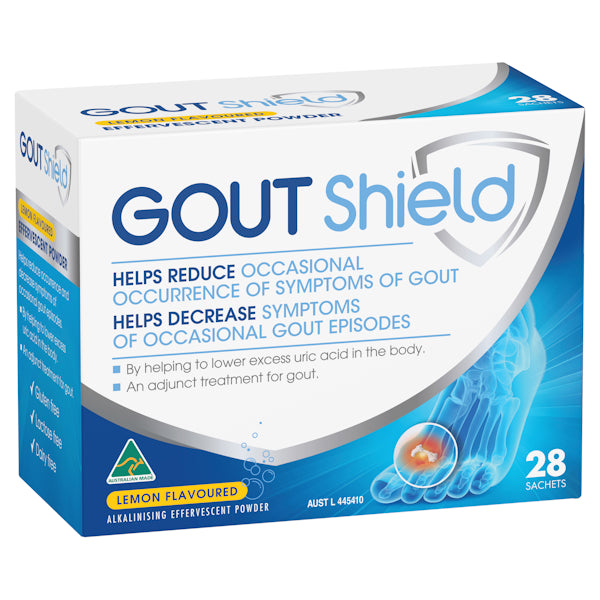 Gout Shield Effervescent Sachets 3.2g 28Pk