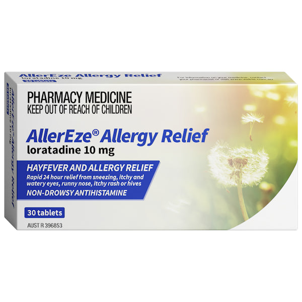Allereze Allergy Relief 10mg Tab 30