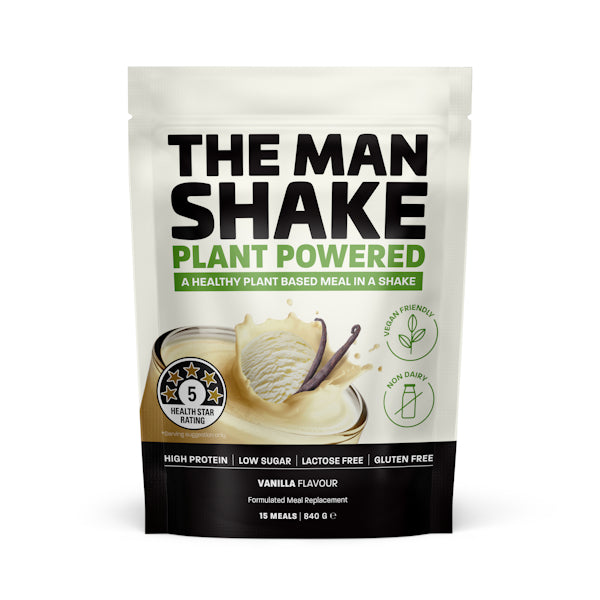 The Man Shake Plant Powered Vanilla 840G