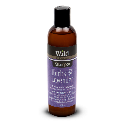 Wild Herbal Shampoo Herbs & Lavender 500ml