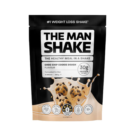 The Man Shake Choc Chip Cookie Dough 840G