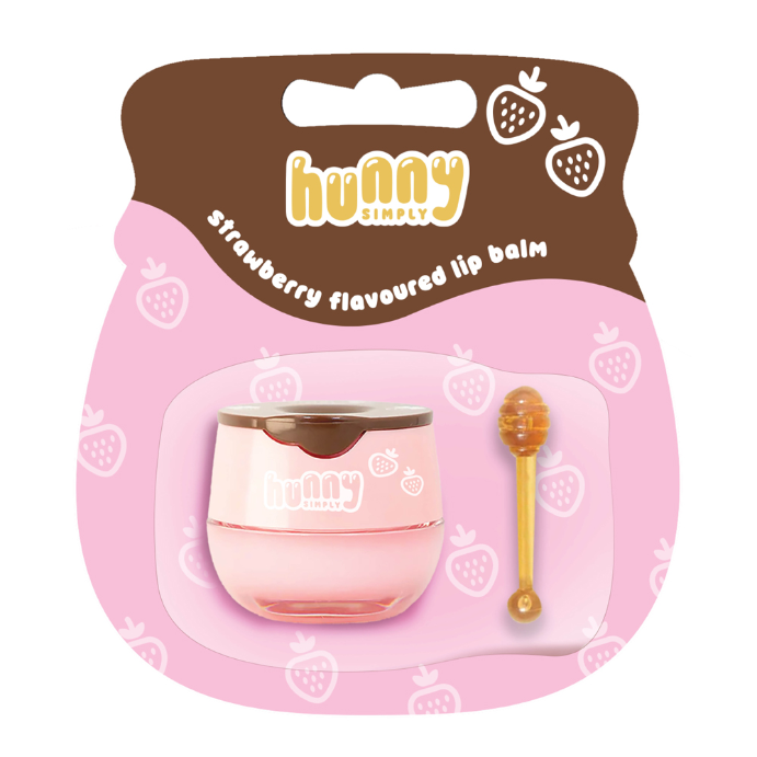 HUNNY SIMPLY Lip Balm Strawberry Flavoured 5.5g