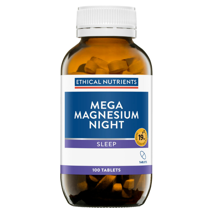 Ethical Nutrients Mega Magnesium Night 100 Tablets