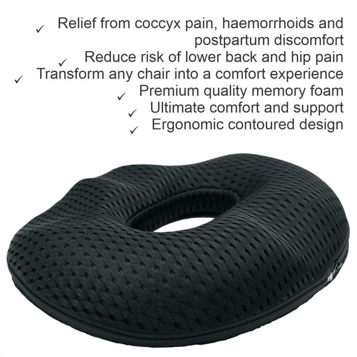 Bodyassist Mens Donut Seat Pillow