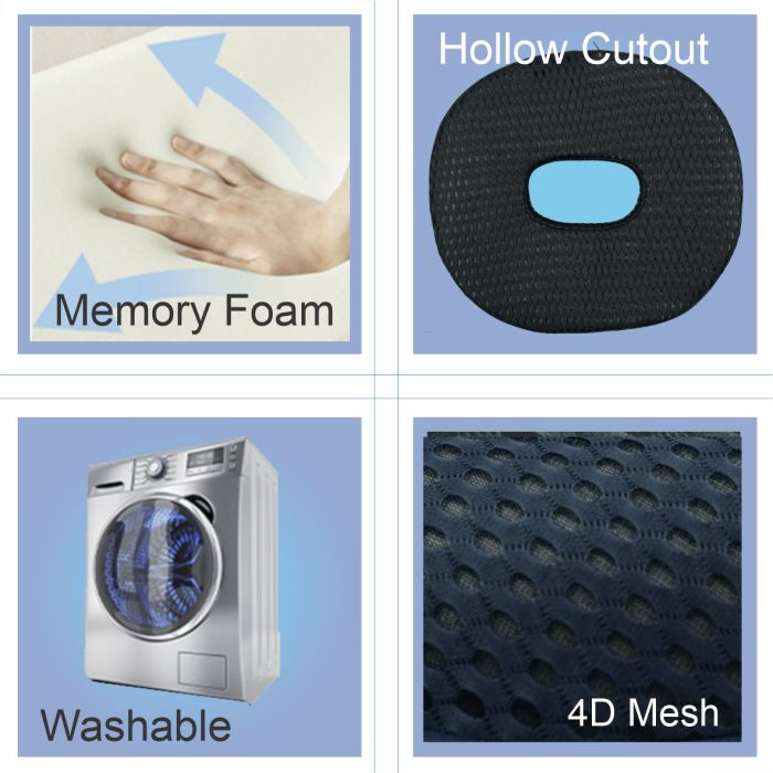 Bodyassist Womens Donut Seat Pillow