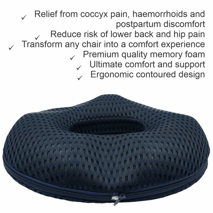 Bodyassist Womens Donut Seat Pillow