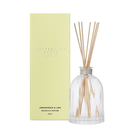 PEPPERMINT GROVE Lemongrass & Lime Large Fragrance Diffuser 350mL