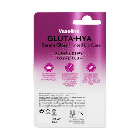 Vaseline Gluta-Hya Serum Gloss Royal Plum 10mL