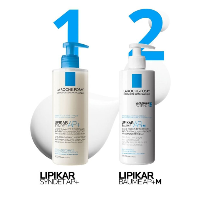 La Roche-Posay Lipikar Syndet AP+ Cream Wash 400ml