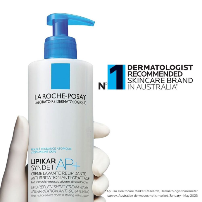 La Roche-Posay Lipikar Syndet AP+ Cream Wash 400ml