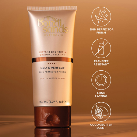 Bondi Sands GLO & PERFECT Instant Bronzer + Gradual Self Tan 150mL