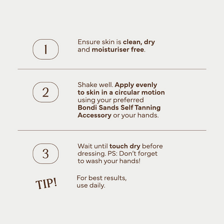 Bondi Sands GLO & PERFECT Instant Bronzer + Gradual Self Tan 150mL